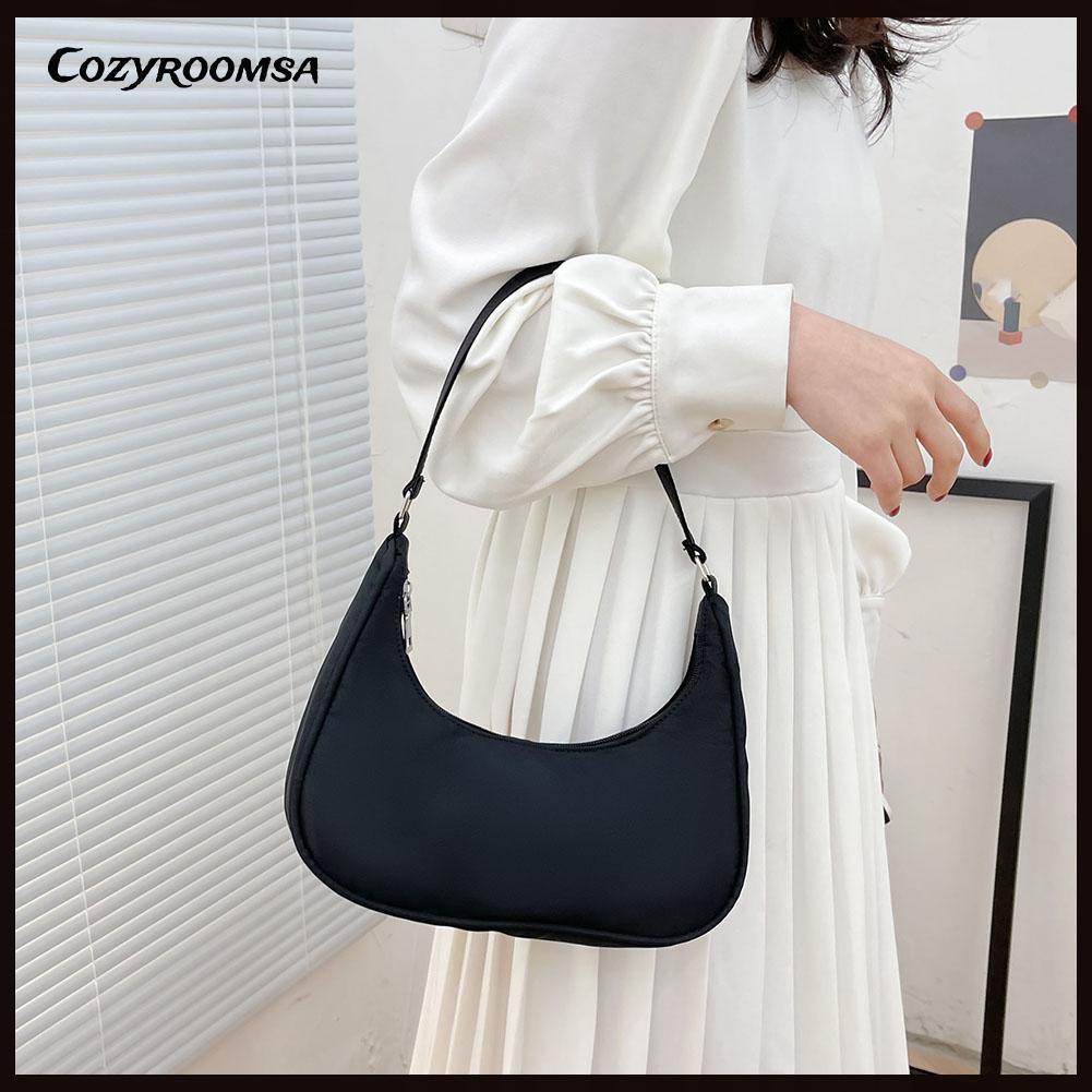 Thời Trang Túi Đeo Vai Màu Trơn Cho Nữ
