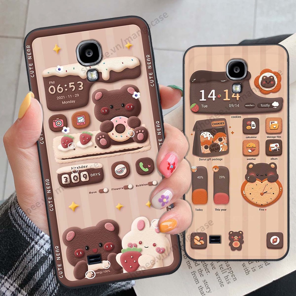 Ốp lưng Samsung S4 / S5 hình gấu, thỏ, đồng hồ cute dễ thương