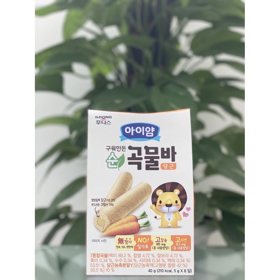 Bánh ống diêm mạch ILDONG cho bé date t8/2024