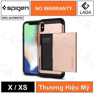 Ốp lưng spigen cho iphone x / xs slim armor cs