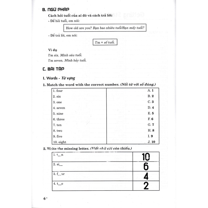 Sách - Bài Tập Tiếng Anh Lớp 2