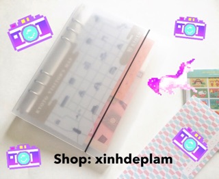 (Rẻ nhất) Sổ planner Crystal pha lê + tặng kèm sticker