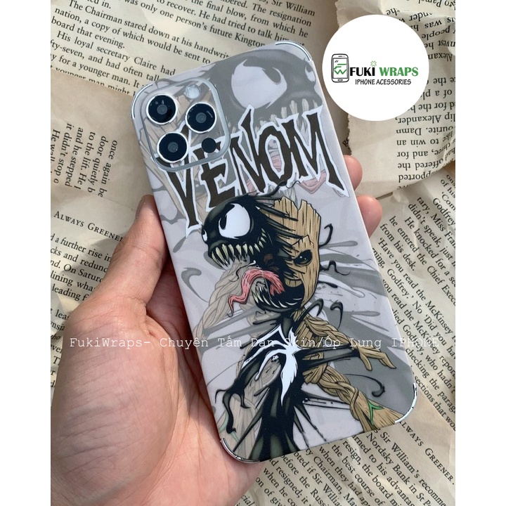 Tấm dán Skin, Ốp Lưng FULL VIỀN Dành Cho 13ProMax 12ProMax 11ProMax XSMAX X XS XR 7PLUS 8PLUS FUKISHOP