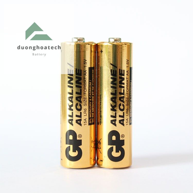 Vỉ 2 Viên Pin GP Alkaline AA LR6 1.5V - HÀNG CHÍNH HÃNG