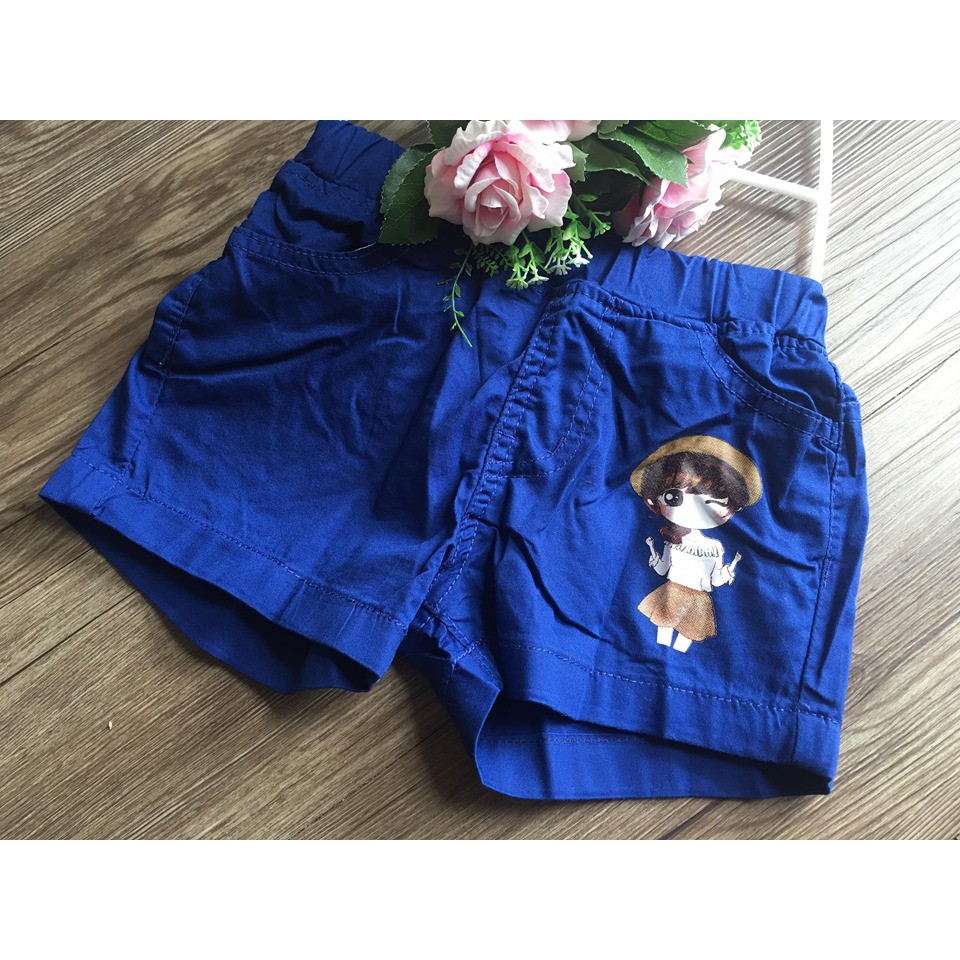 quần kaki mềm bé gái