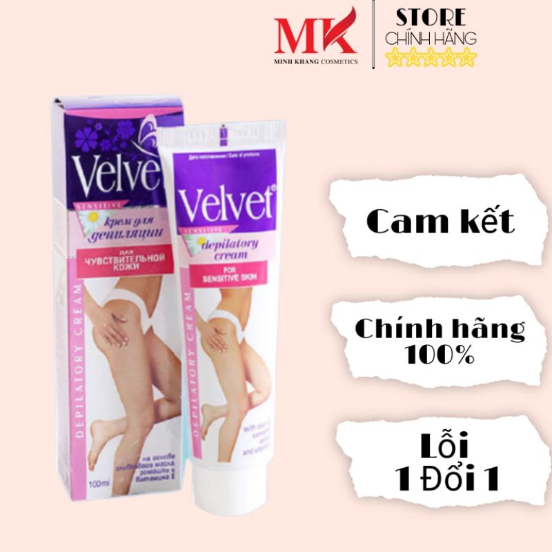 Kem Tẩy Lông Velvet Nga 100ml [Chính Hãng] | BigBuy360 - bigbuy360.vn
