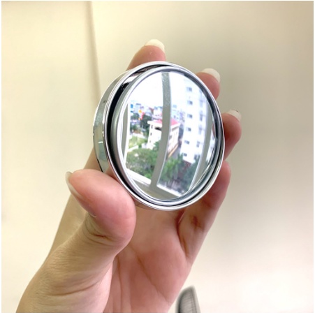 Gương cầu lồi ô tô tráng bạc xoay 360 độ