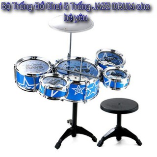 Bộ Trống Đồ Chơi 5 Trống JAZZ DRUM cho bé yêu