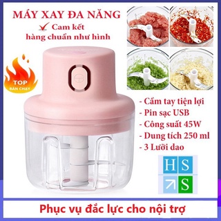 [Siêu HOT] Máy Xay Tỏi Ớt Cầm Tay Mini