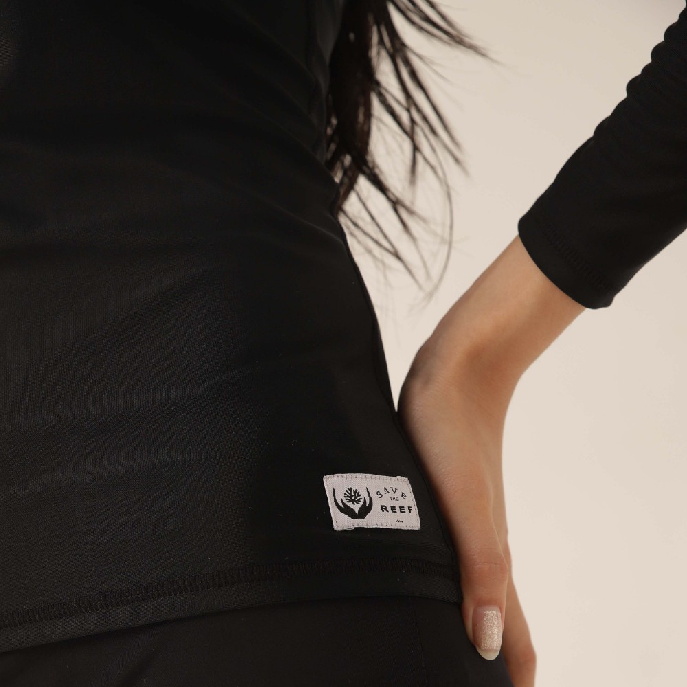 Áo Bơi Nữ Tay Dài - Black Coral | BigBuy360 - bigbuy360.vn