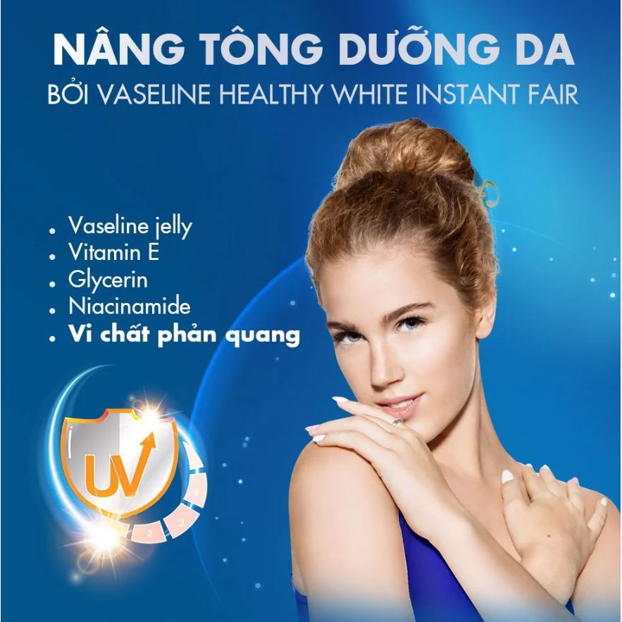 Sữa Dưỡng Thể Trắng Da Toàn Thân Vaseline Healthy White 200ml | BigBuy360 - bigbuy360.vn
