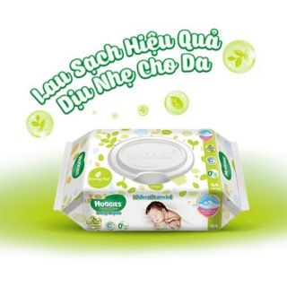 Khăn ướt Huggies 64 và 72 miếng