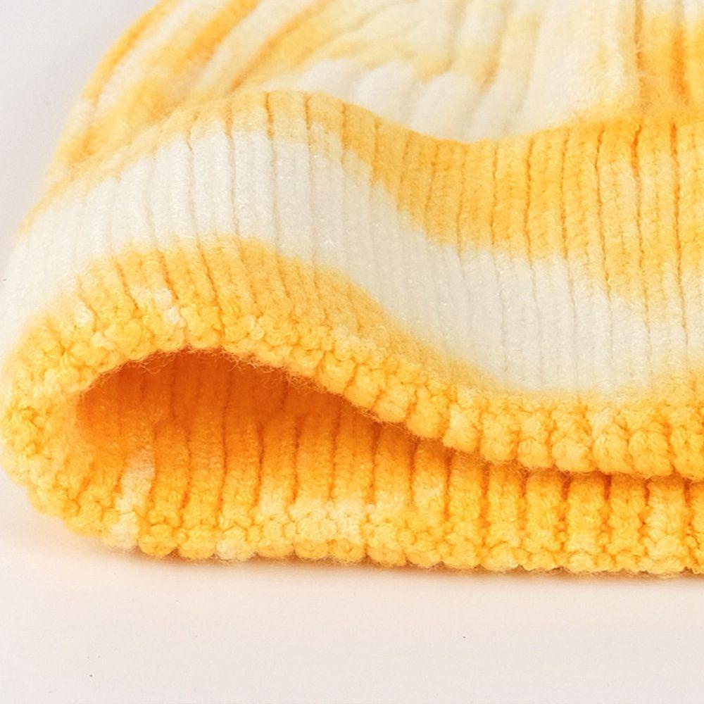 Mũ Beanie Dệt Kim Màu Trơn Dễ Thương 4 Màu Lựa Chọn Cho Bạn Gái