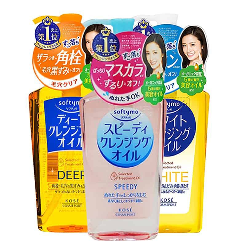 [Hàng Nhật Chuẩn] Dầu tẩy trang Kose Softymo Cleangsing Oil 230ml nội địa Nhật