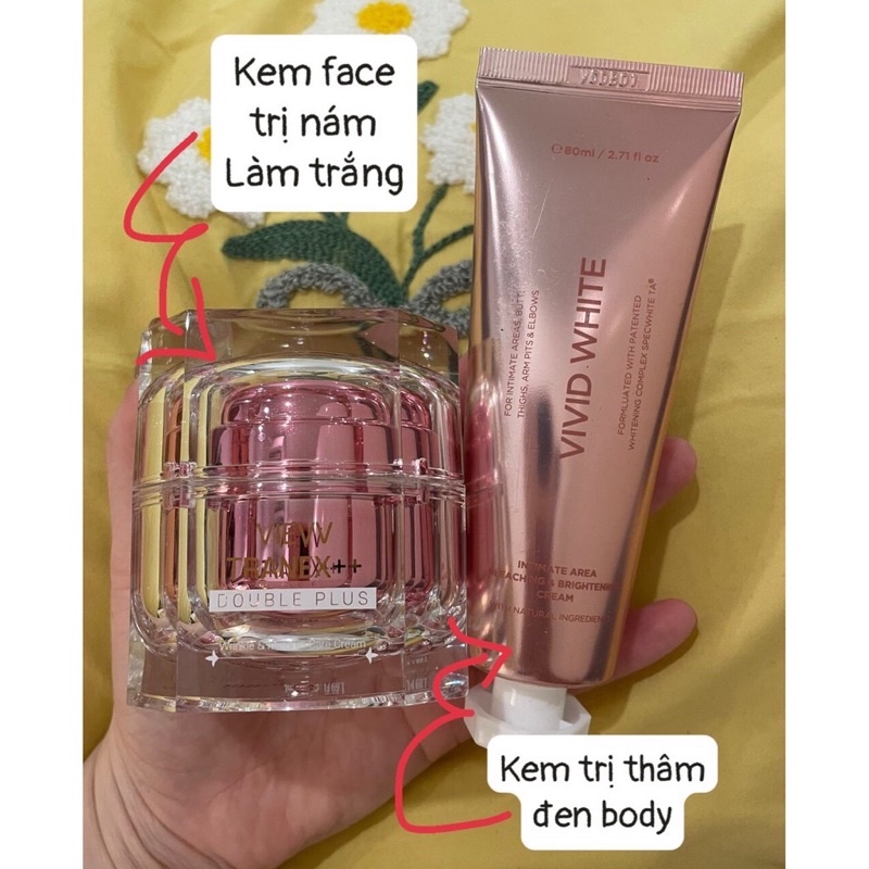 Kem mờ thâm ViVid White Hàn Quốc