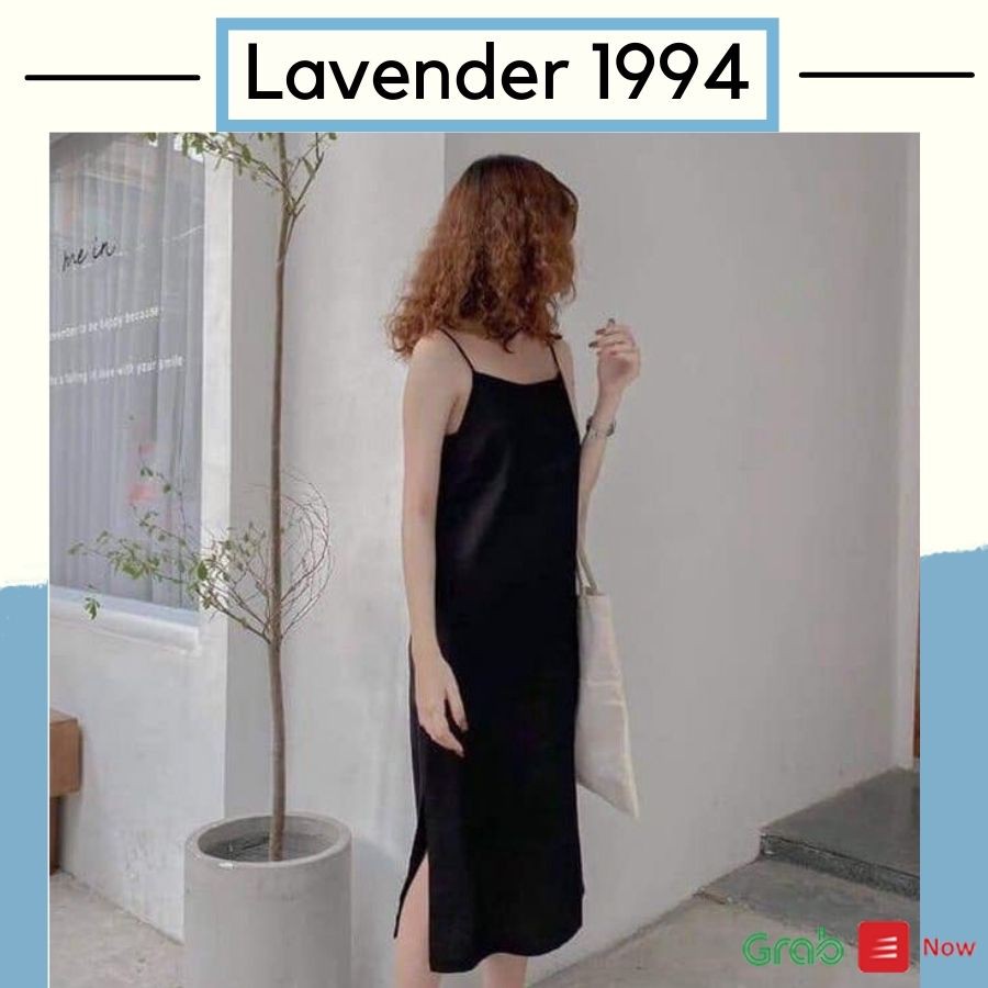 [Qùa Tặng Dây Buộc Tóc Bạn Nhé] Váy 2 dây, đầm xuông- chất đũi lụa cực mát siêu hot đủ màu - Lavender 1994(hàng có sẵn) | BigBuy360 - bigbuy360.vn