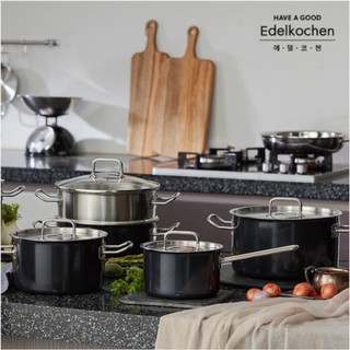 Nồi Solid Đen size vừa 20cm