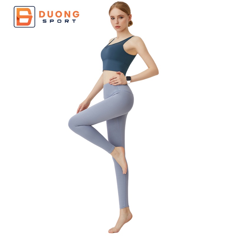 Quần Tập Gym Yoga Nữ Dương Sport Cạp Cao Nâng Hông Bó Sát Đàn Hồi QA0026