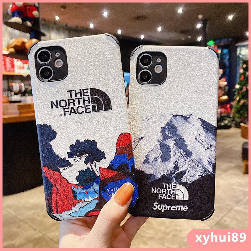 Ốp Lưng Mềm Họa Tiết Chữ The North Face Cho Iphone 12 11 Pro Max Mini 6 6s 7 8 Plus Xr X Xs Max Se 2020