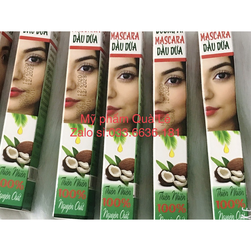 MASCARA DẦU DỪA GIÚP DÀI MI CHIẾT XUẤT TỪ THIÊN NHIÊN 100%