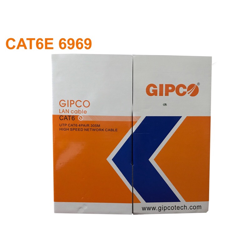 Thùng / Cuộn dây mạng cat6 Lblink/GIPCO cuộn 8 lõi 305m