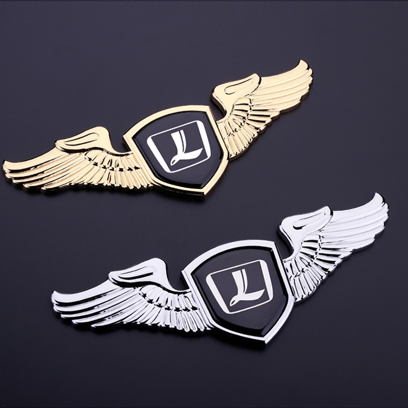Miếng Dán Trang Trí Mui Xe Hơi Bằng Kim Loại Chrome Cho Luxgen U5 U6 U7 Master Ceo