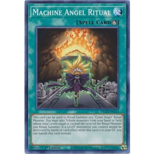 Thẻ bài Yugioh - TCG - Machine Angel Ritual / DLCS-EN111'