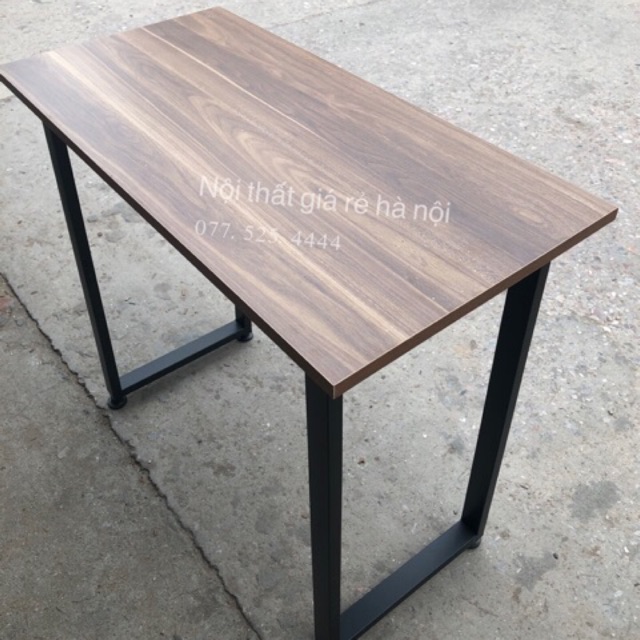 Bàn làm việc bàn chân sắt 80x40