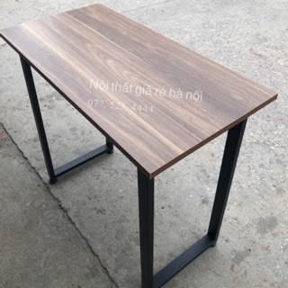Bàn làm việc bàn chân sắt 80x40