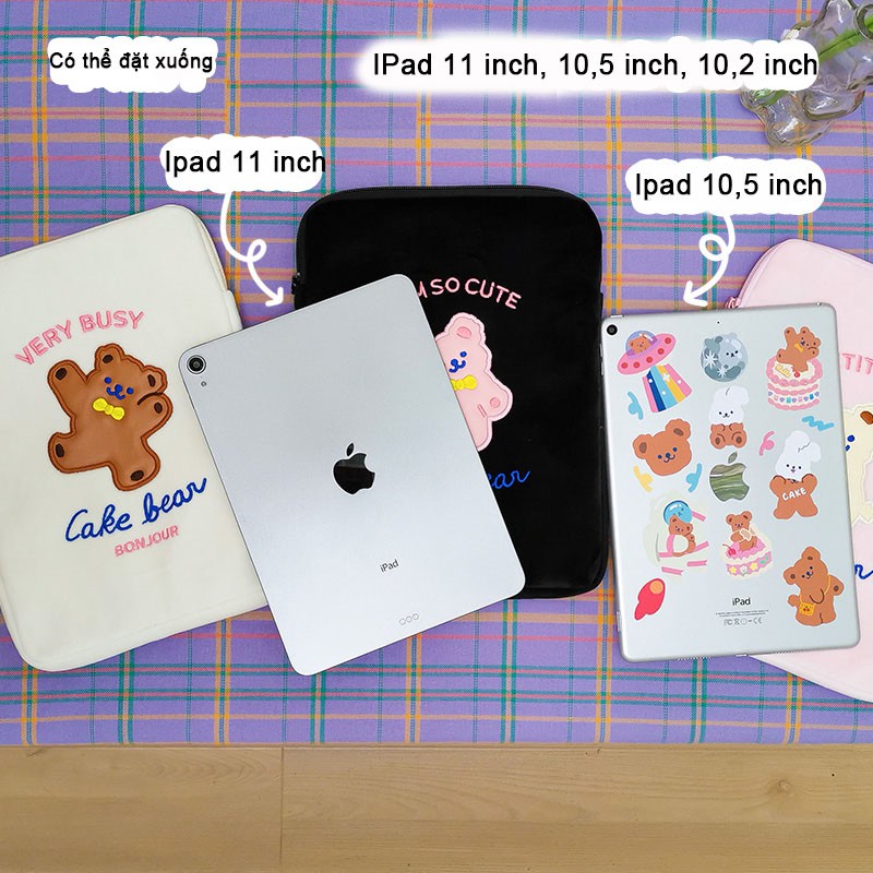 <24h Lô hàng> W&G Túi Đựng Ipad 11 "10.5" 9.7 "