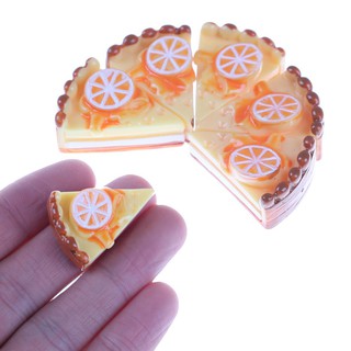 5pcs Kawaii Cake Pizza Simulation food Resin Cabochons for Phone DIY Decoration