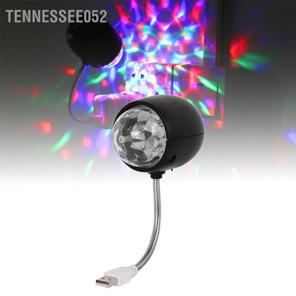 Tennessee052 Đèn chiếu USB Tự động xoay 2 chế độ đọc sách Xe mái nhà Ánh sáng ban đêm cho Phòng ngủ tiệc Bar