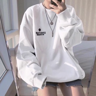 Áo nỉ sweater hot trend oversize form thụng