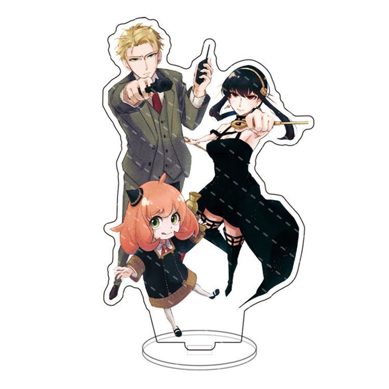 Giá Đỡ Trưng Bày Mô Hình Nhân Vật Anime SPY×FAMILY Bằng Acrylic