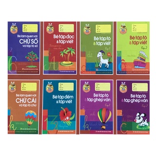 Sách - Bé vào lớp một ( 8 cuốn)