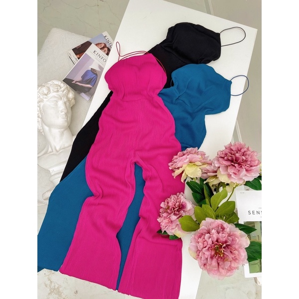 JUMSUIT ÔM BODY DÁNG DÀI C2166