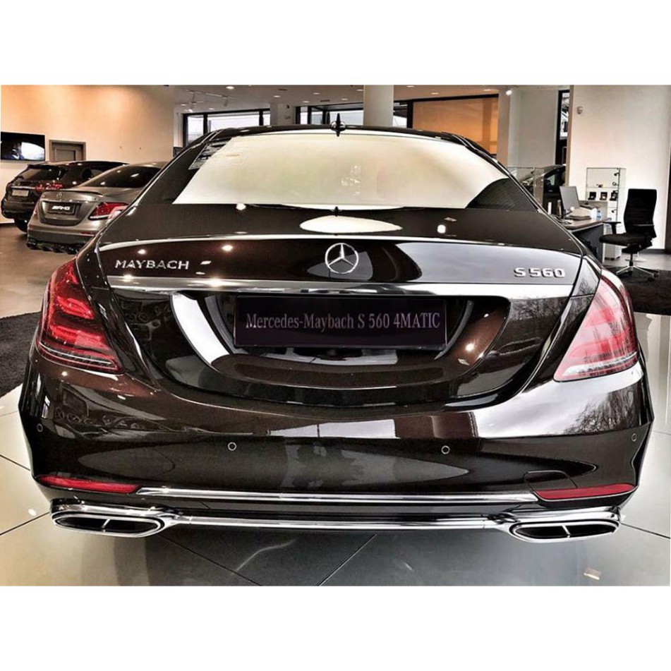 Sản Phẩm Decal tem chữ S560 dán đuôi xe ô tô Maybach .