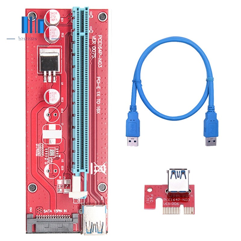 Card Mở Rộng Ver007S Pci E 1x Sang 16x Usb3.0 | BigBuy360 - bigbuy360.vn