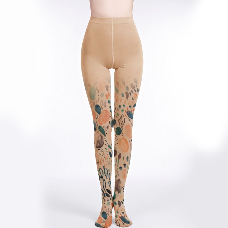 Youyo Quần Tất In Họa Tiết Bầu Trời Đầy Màu Sắc Phong Cách Harajuku Lolita Cho Nữ