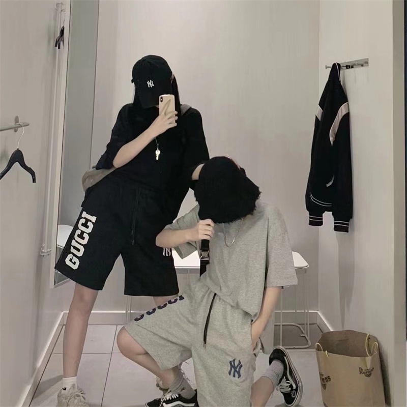 MLB Quần Short Thể Thao In logo Thời Trang Cho Nam Và Nữ