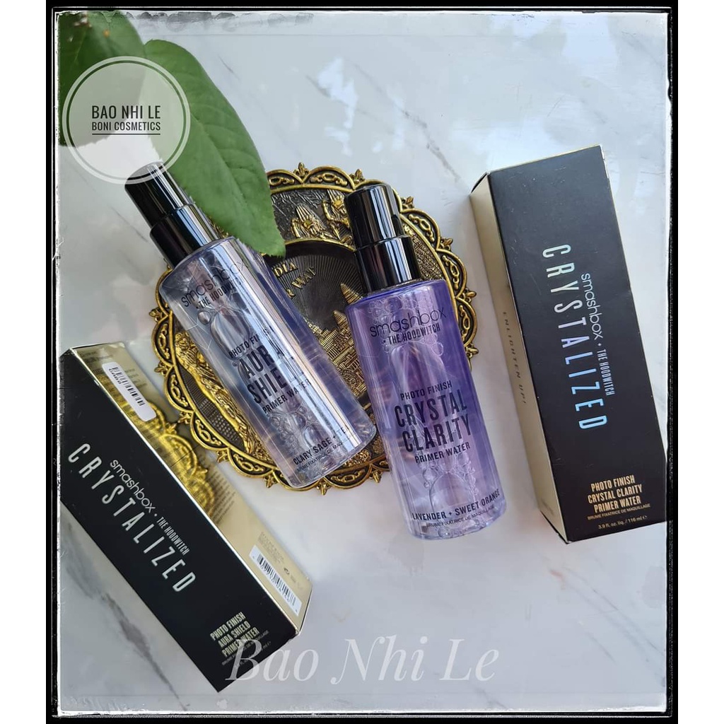 [CÓ SẴN] Xịt khóa nền Smashbox Crystalized Photo Finish Primer Water