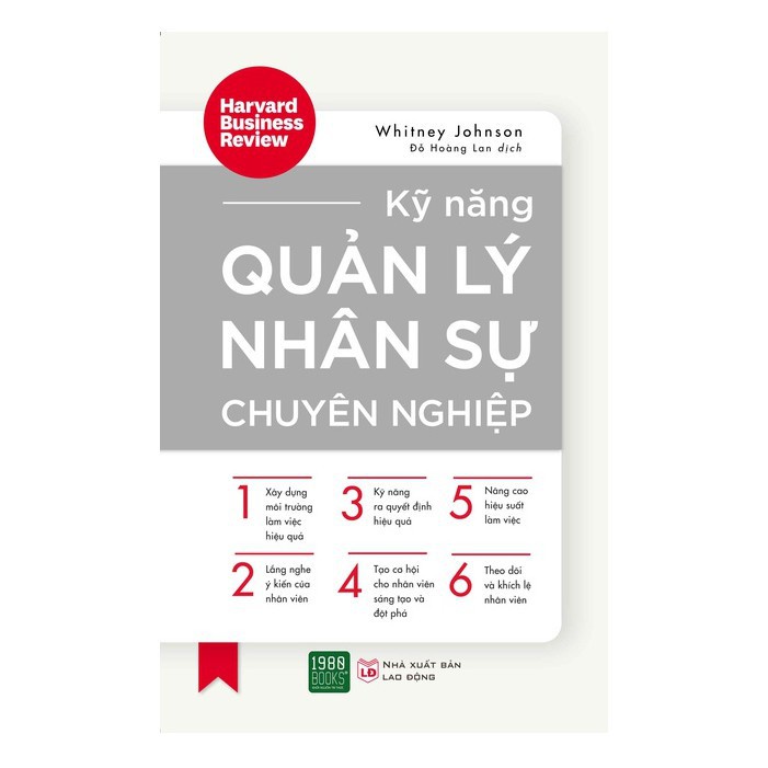 Sách - Kỹ Năng Quản Lý Nhân Sự Chuyên Nghiệp - TTR Bookstore