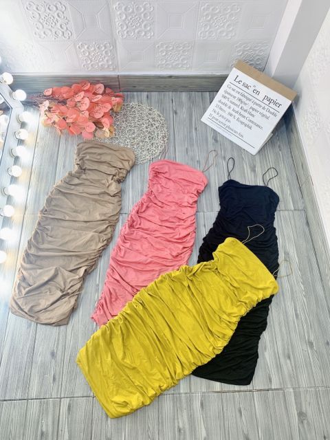 Đầm body nhúng 2 dây dự tiệc cực sang | BigBuy360 - bigbuy360.vn