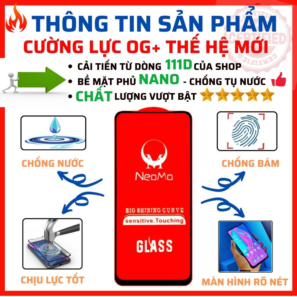 Kính cường lực Oppo A76 - Dán Full màn hình điện thoại - Độ trong suốt NEOMO cực cao.