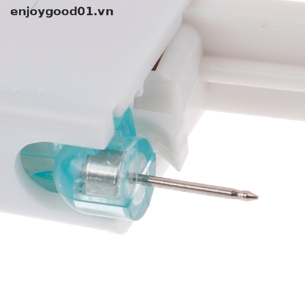 [Hàng mới về] Dụng cụ khuyên xỏ lỗ tai tự làm dùng 1 lần bằng nhựa 4mm