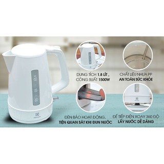 [Oder] - Bình Đun Siêu Tốc Electrolux EEK1303W