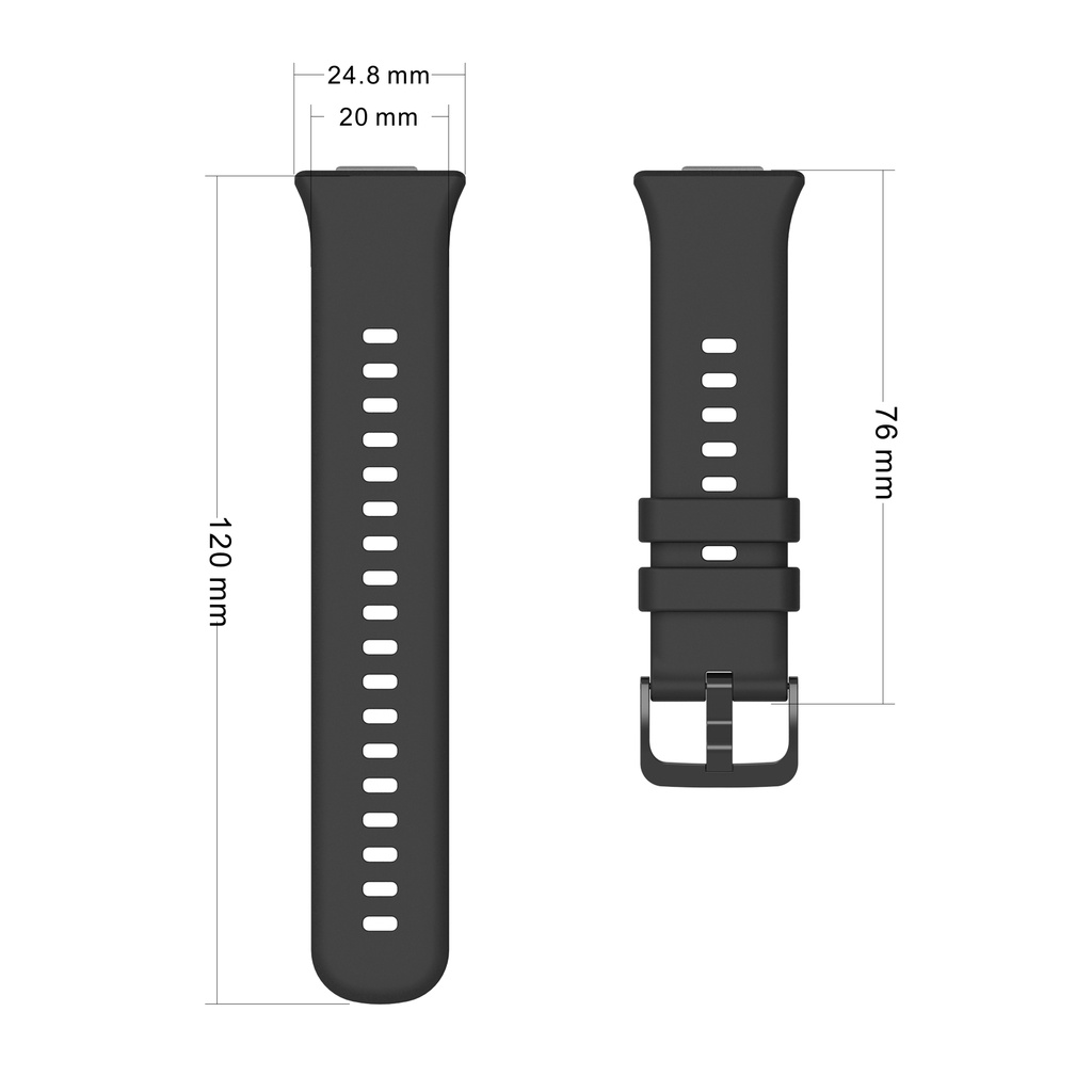 Dây Đeo Silicone Cho Đồng Hồ Thông Minh Huawei Watch Fit 2