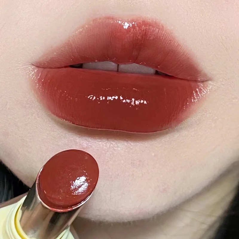 Son Môi KeKeMood Xia Chan Màu Trắng Trà Sữa Khói Có Độ Bóng Cao Cho Học Sinh