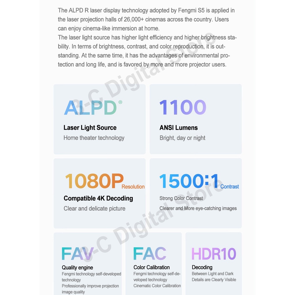 Máy chiếu thông minh Fengmi S5