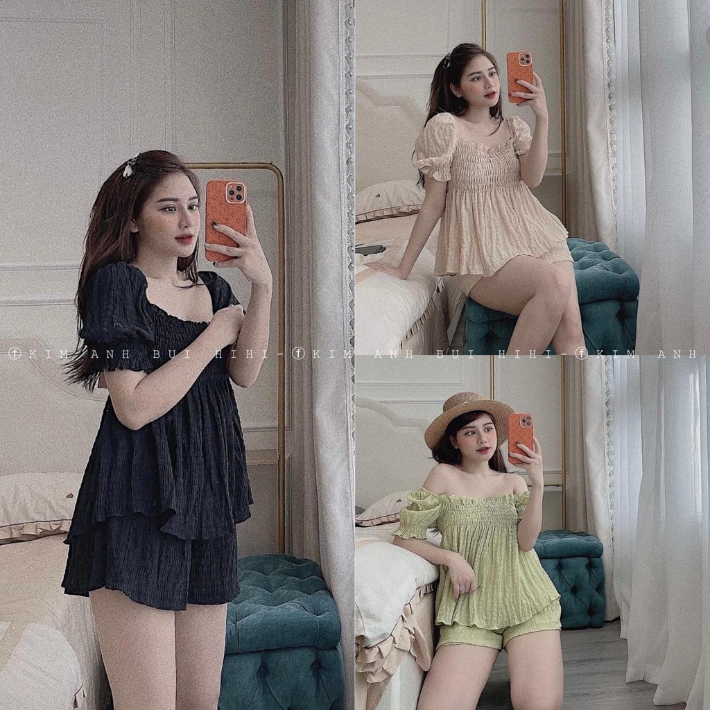 Sét chun Dây Sau Vai 3 màu xinh ( kèm ảnh thật, video )